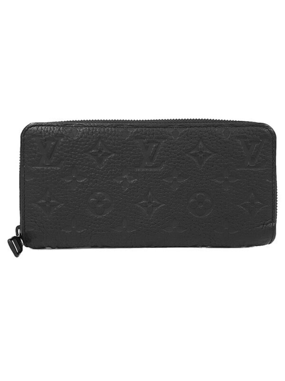 Louis Vuitton Taurillon Monogram Zippy Wallet Horizontal Round Zipper Long